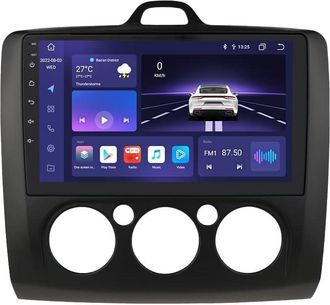 OEM Autoest&eacute;reo Android Bluetooth Manos Libres Compatible Con Ford Focus Exi Mt 2 3 Mk2 / Mk3 2004-2011 Pantalla T&aacute;ctil Hd Compatible Con Apple Car Stereo