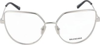 Balenciaga Glasses, female, Gray, Size: 56 MM Optical Frame