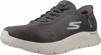 Skechers Mens Hands Free Slip-ins: Go Walk Flex-Smooth Motion Sneaker, Grey, 11.5 UK