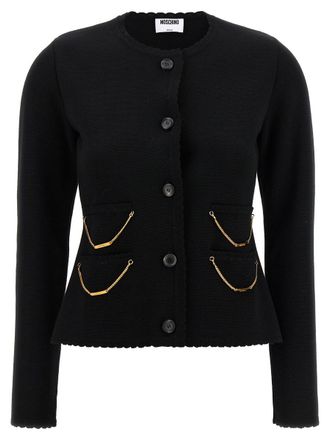 Moschino Chain Cardigan