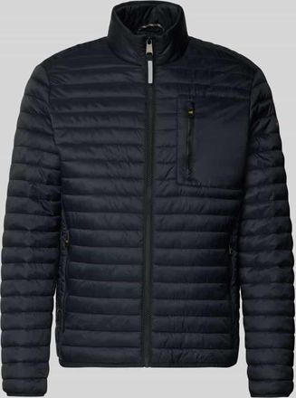 Camel Active Steppjacke mit Stehkragen in Black, Gr&ouml;&szlig;e 3XL