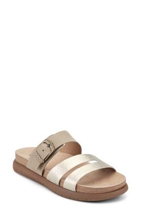 Earth Ayden Slide Sandal in Taupe at Nordstrom, Size 6.5