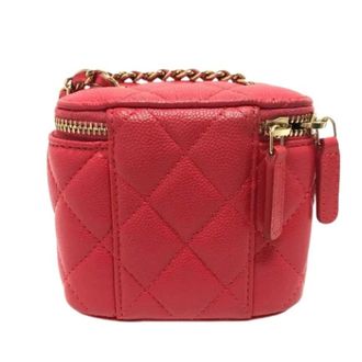 Chanel Pre-owned Mini Shoulder Vanity Bag - Dames - Pre-owned - Roze - Maat: ONE Size Leer