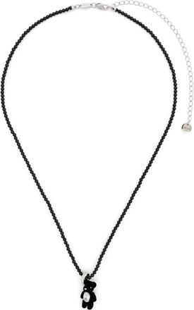 Yvmin Hangerketting met teddybeer-motief - Dames - Kettingen - Zwart - ONE Size - Accessoires
