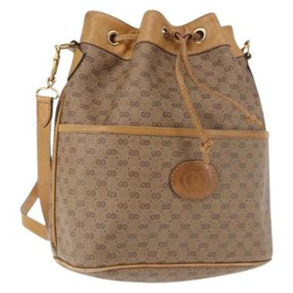 Gucci Borsa a secchiello vintage Pre-owned - - Pre-owned - Donna - Beige - ONE SIZE