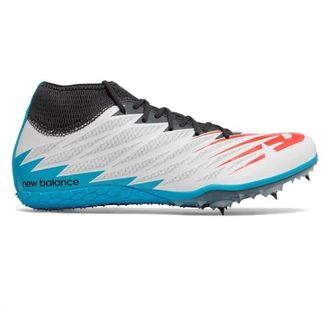 New Balance Mens Sd100 V2 Spike Shoes In White Blue