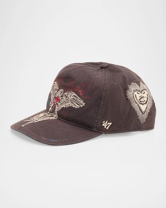 Represent Men & apos;s Sketch Distressed Baseball Cap