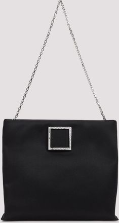 Roger Vivier Trompette Strass Soft Clutch