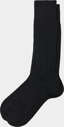 Maria La Rosa Mens One Cashmere Mid-Calf Socks One Size