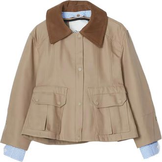 3.1 Phillip Lim spread-collar front-pocket jacket - Neutrals