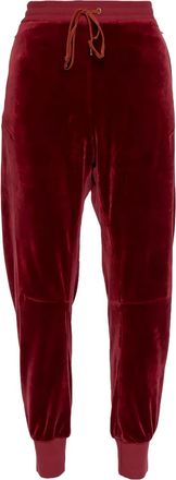 Chloé Pantaloni in velluto - Rosso
