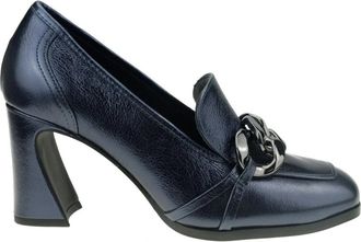 H&ouml;gl Pumps - Dames - Pumps - Blauw - 37 EU - Leer - Schoenen