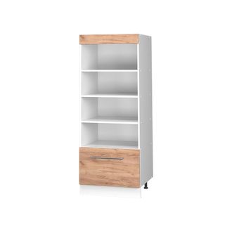 Vicco Estanter&iacute;a De Cocina Fame-line, Roble Dorado/blanco, 60 Cm, Vicco