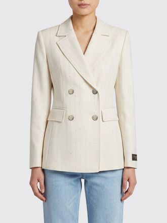 Ermanno Scervino Blazer a doppiopetto in cotone