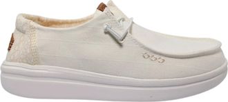 Hey Dude Schoenen, Dames, Wit, 37 EU, 1WQ Laced Schoenen