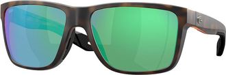 Costa 6S9120 Broadbill II Polarized 912009 Mens Sunglasses Tortoiseshell Size 58