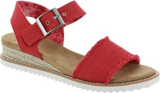 Skechers Womens Desert Kiss-Adobe Princess Sandal, Red, 6 UK