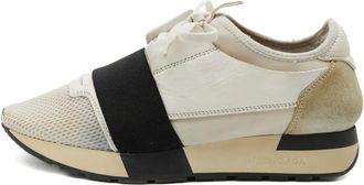 Balenciaga mesh-panelled sneakers - White