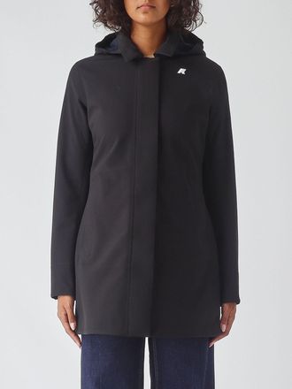 K-Way Trench monopetto impermeabile in nylon con chiusura a scomparsa