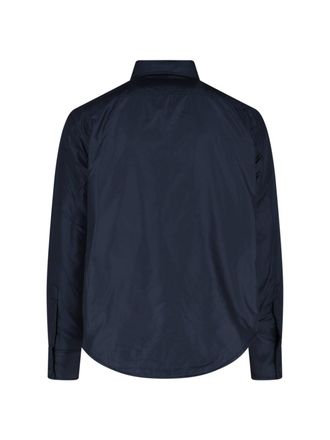 Aspesi Mens Shirts Blue Polyamide