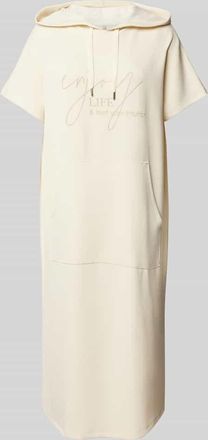 Soyaconcept Sweatkleid mit Kapuze Modell BANU in Offwhite, Größe L