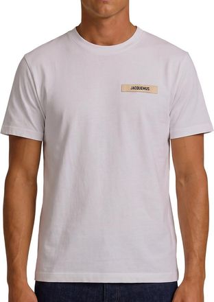 Jacquemus White Relaxed Logo T-Shirt