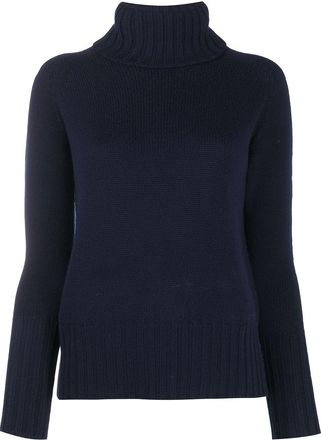 Drumohr High Ribbed Relaxed-Fit Wool Turtleneck
