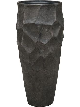 Baq Blumentopf Polystone Nathan James Partner &oslash; 37/ H&ouml;he 90 cm - Anthrazit