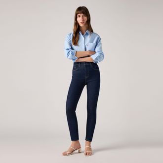 Levi's 721 High Rise Skinny Jeans - Womens - 23X28 - Blue