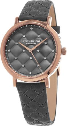 St&uuml;hrling Womens Vogue Grey Dial Watch