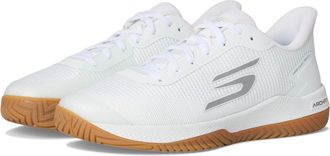 Skechers Mens Pickleball Viper Court Pro 2.0 Sneaker, White, 10.5
