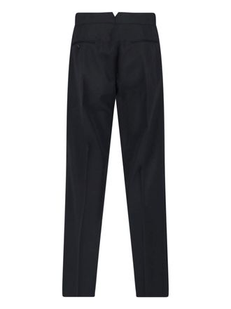 Maison Margiela Mens Trousers Black Virgin Wool