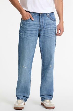 Guess G16 Relaxed Straight Leg Jeans in Light Blue at Nordstrom, Size 36 X 32