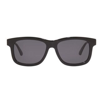 Gucci GG0824S005 Rectangle Full Rim Sunglasses - Black