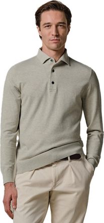 Profuomo Poloshirt Profuomo groen gemeleerd