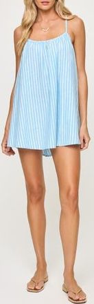 L*Space Melody Cover-Up Minidress in By The Bay Stripe at Nordstrom Rack, Size Medium