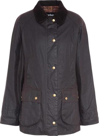 Barbour Beadnell Wax Jacket - Dames - Zomerjassen - Bruin - XL - Katoen - Jassen
