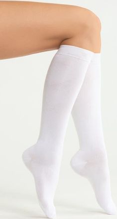 Nordstrom Assorted 2-Pack Everyday Flat Knit Knee High Socks in White at Nordstrom, Size 9-11