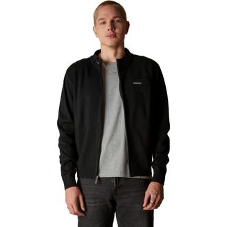 Members Only Mens Iconic Racer Sweater in Black at Nordstrom, Size Xx-Large