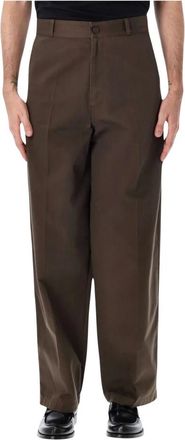Christophe Lemaire Barrel Pants - Heren - Broeken - Bruin - Maat: XL Katoen