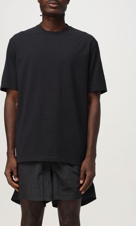 Yohji Yamamoto T-shirt in cotone con stampa logo Y-3
