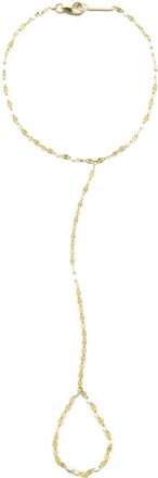 Lana Jewelry Blake 14K Gold Chain Lariat Bracelet with Finger Loop in Yellow Gold at Nordstrom, Size 6