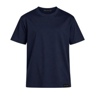 low brand T-shirt girocollo - - Tops - Uomo - Blu - L