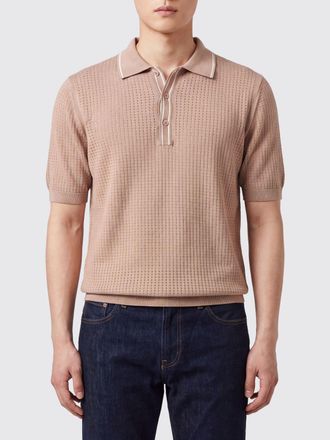 Tagliatore Polo Shirt Men color Brown