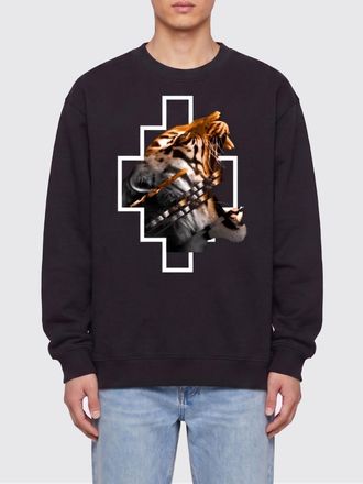 Marcelo Burlon Felpa girocollo County Of Milan in cotone con logo