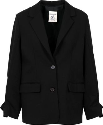 Semicouture Florina Jas - Dames - Blazers - Zwart - L - Jassen