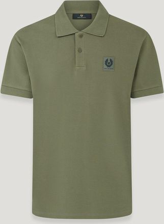 Belstaff Polo Mens Cotton Pique True Olive Size 2XL
