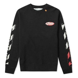 Off-white SS19 Diagonals Crew Neck Sweater OMBA035S190030061020