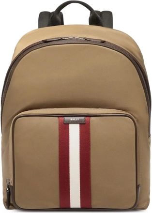 Bally Zaino Mavrick con inserti a righe - Toni neutri