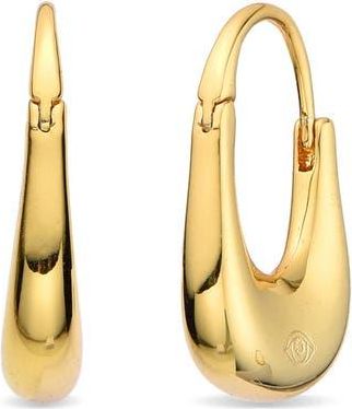 Eye Candy Los Angeles Oceane Gradient Hoop Earrings in Gold at Nordstrom Rack